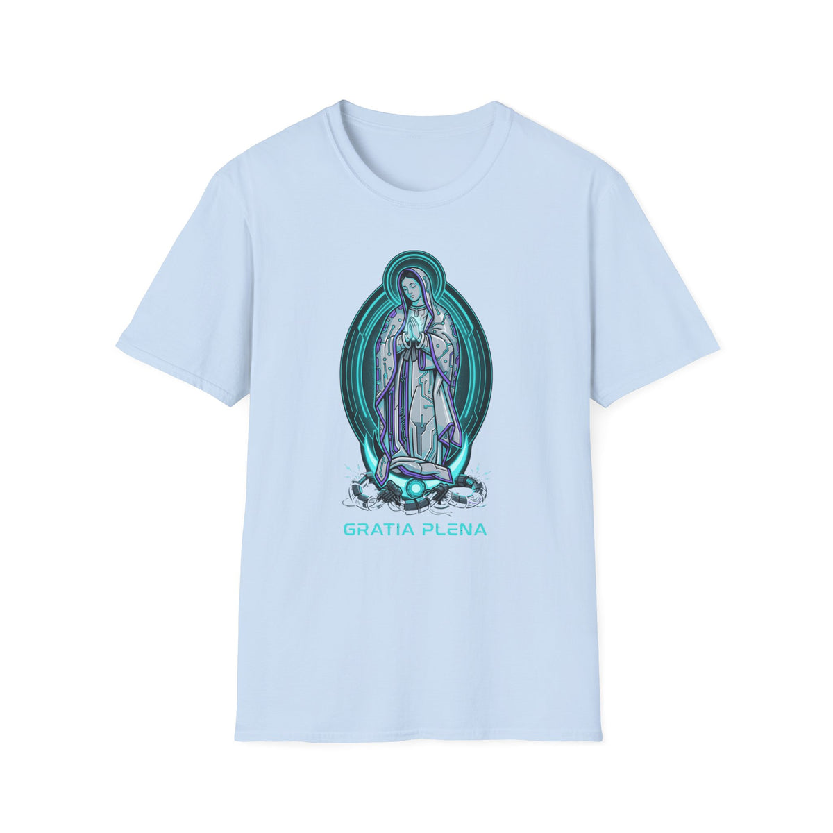 Elegant Our Lady of Guadalupe T-Shirt – Gratia Plena for Everyday Grace - MATER AETERNA
