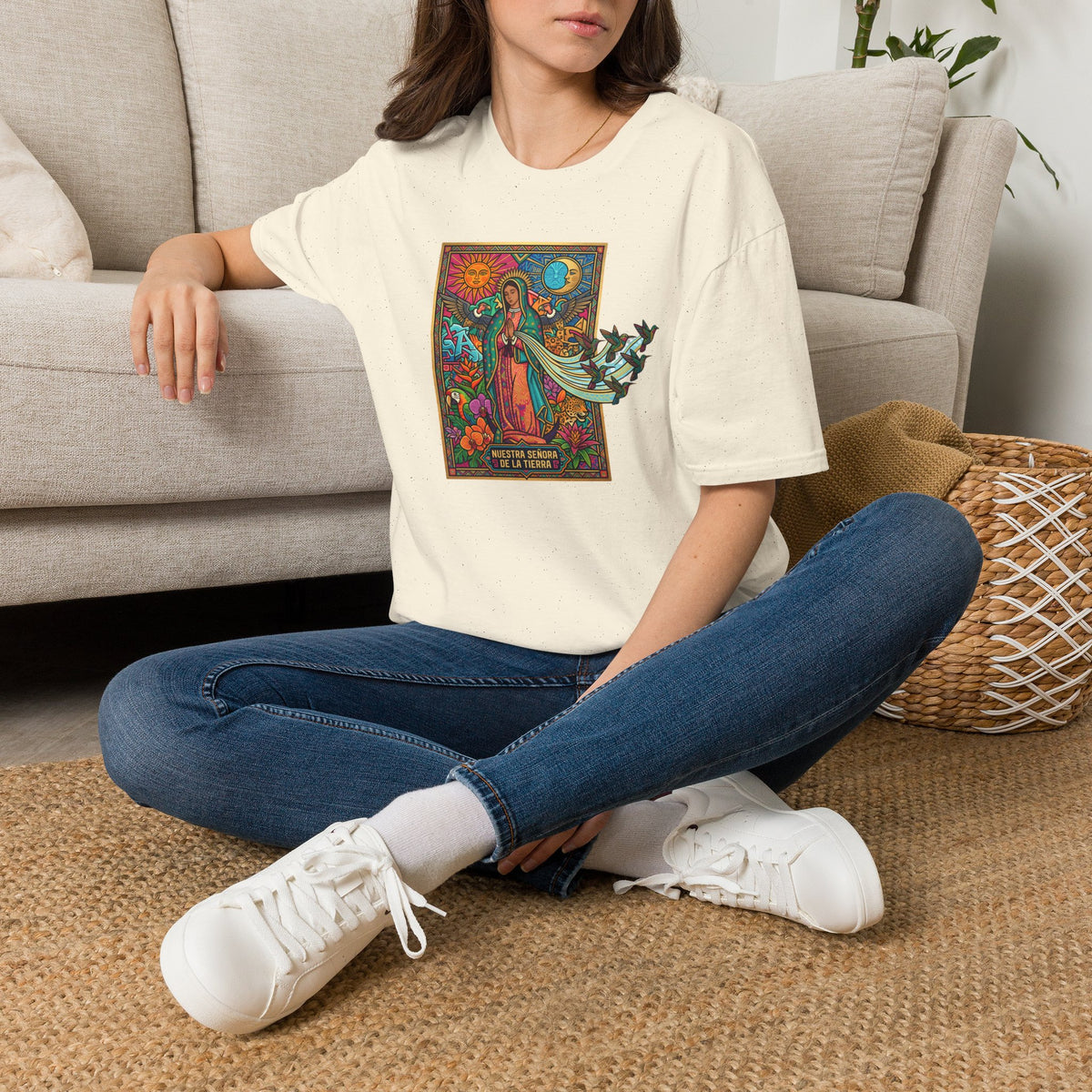 Our Lady of Guadalupe T-Shirt — Embrace Art and Spirit in Everyday Style - MATER AETERNA