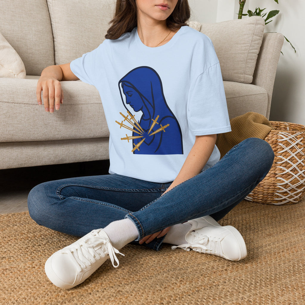 Our Lady of Sorrows T-Shirt — Embrace Faith and Comfort Every Day - MATER AETERNA