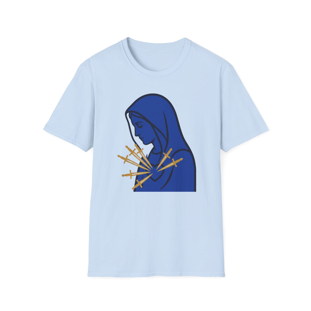 Our Lady of Sorrows T-Shirt — Embrace Faith and Comfort Every Day - MATER AETERNA