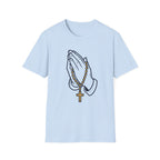 Prayer Hands T-Shirt — Embrace Peace and Reflection - MATER AETERNA
