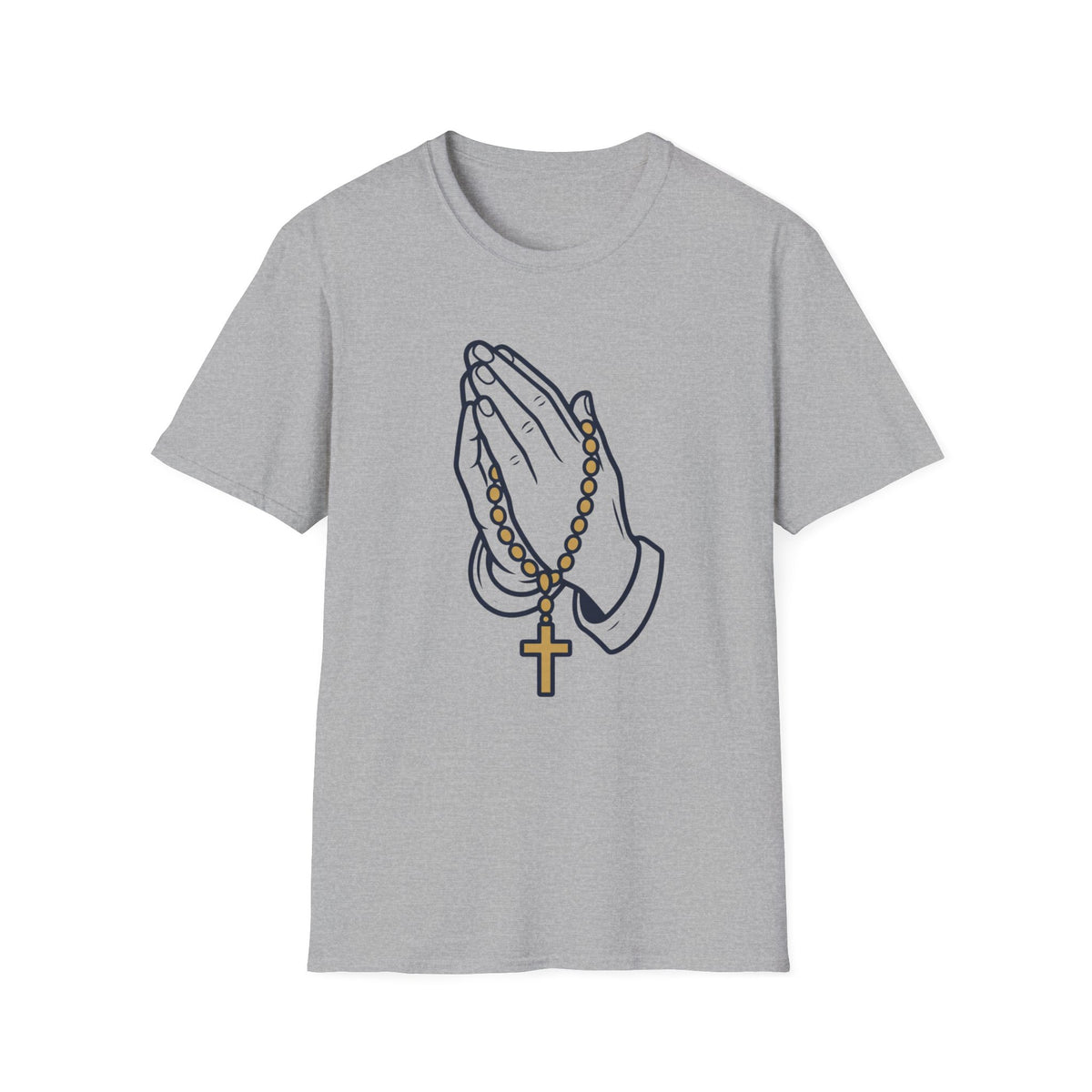 Prayer Hands T-Shirt — Embrace Peace and Reflection - MATER AETERNA