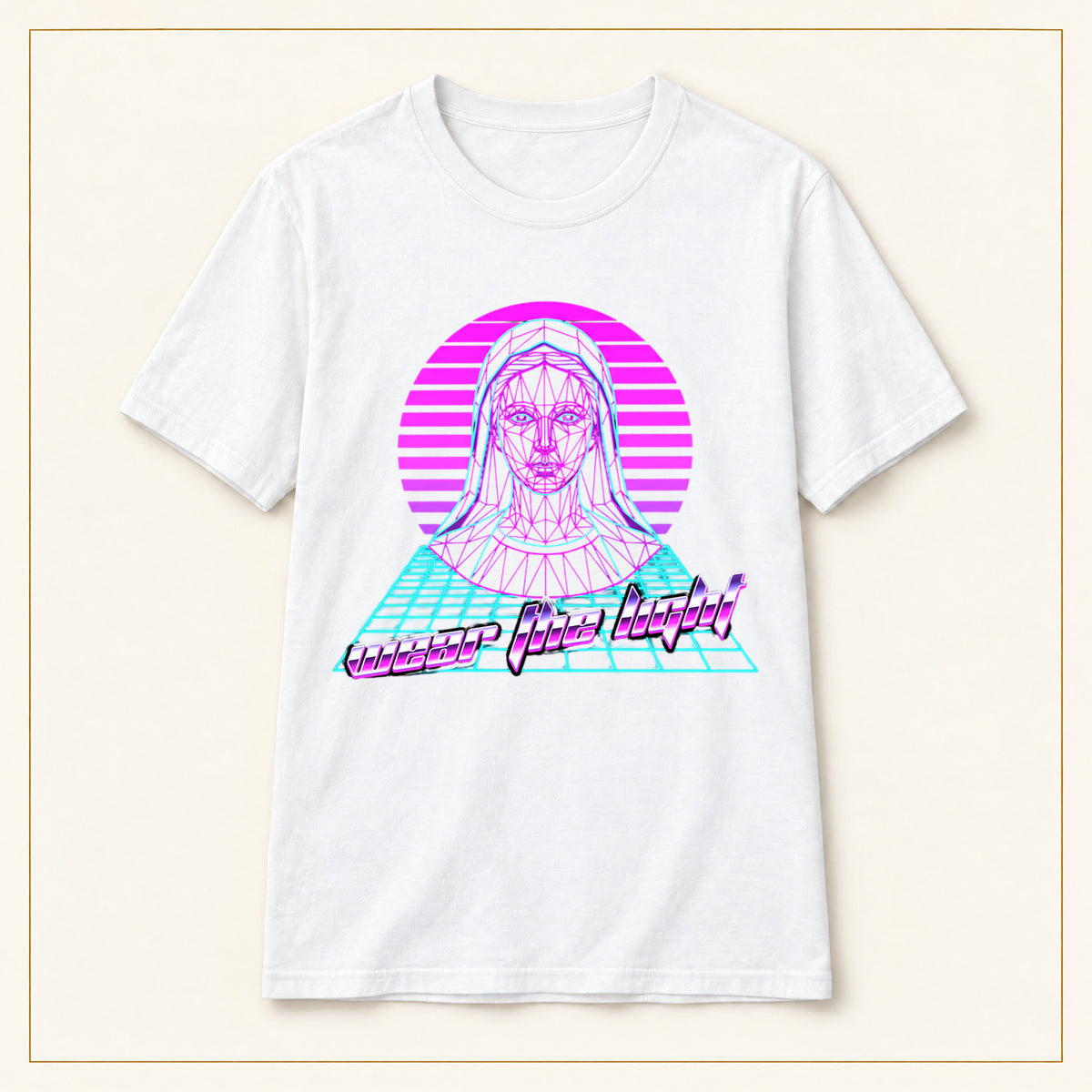 Thank You, Virgin T-Shirt — Retro Vaporwave