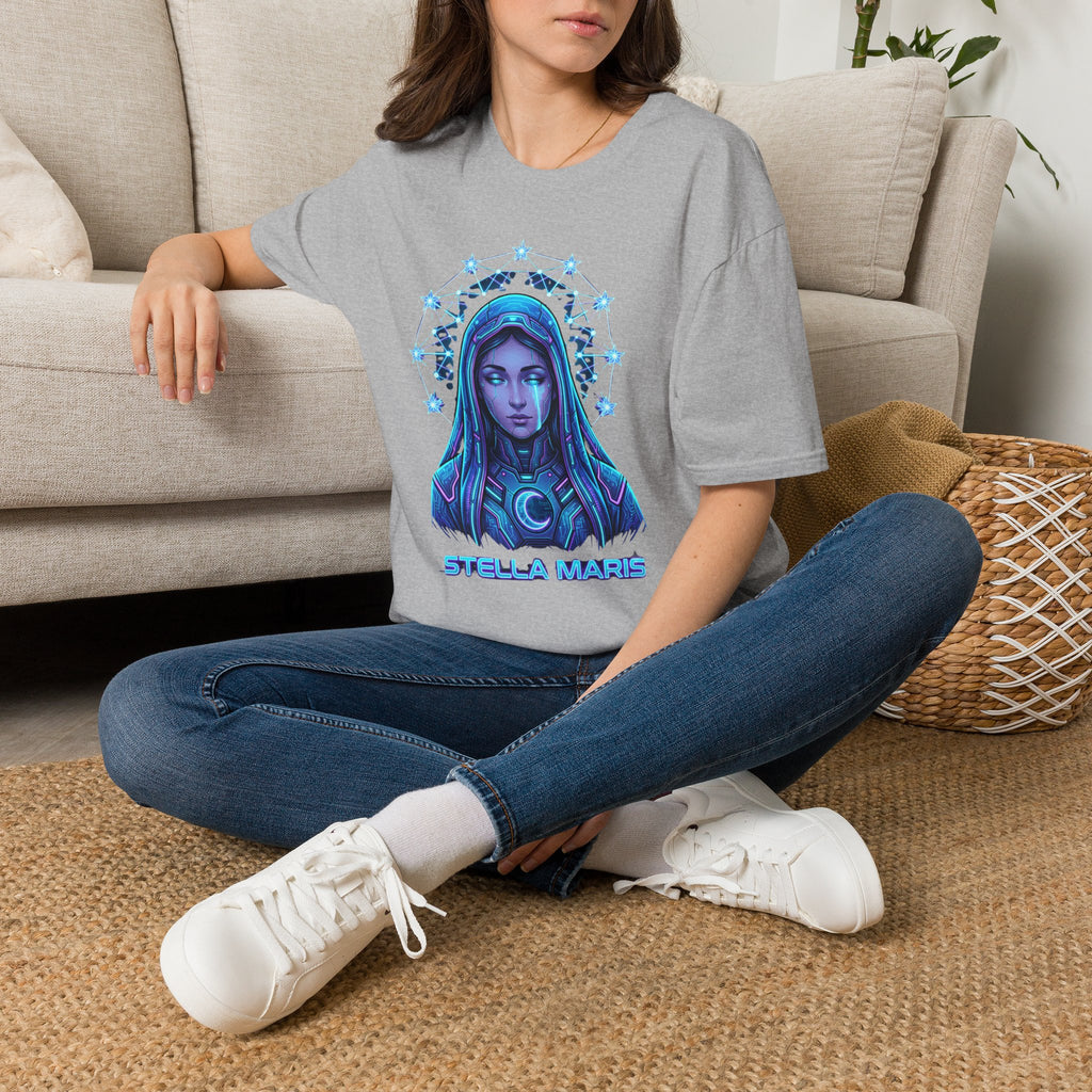 Stella Maris T-Shirt — Celestial Virgin Mary - MATER AETERNA