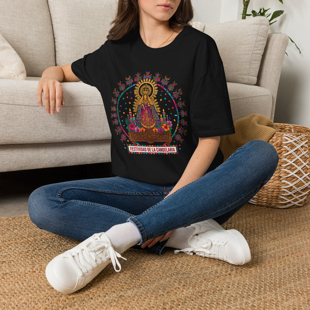 Virgen de la Candelaria T-Shirt — Devotional Portrait - MATER AETERNA