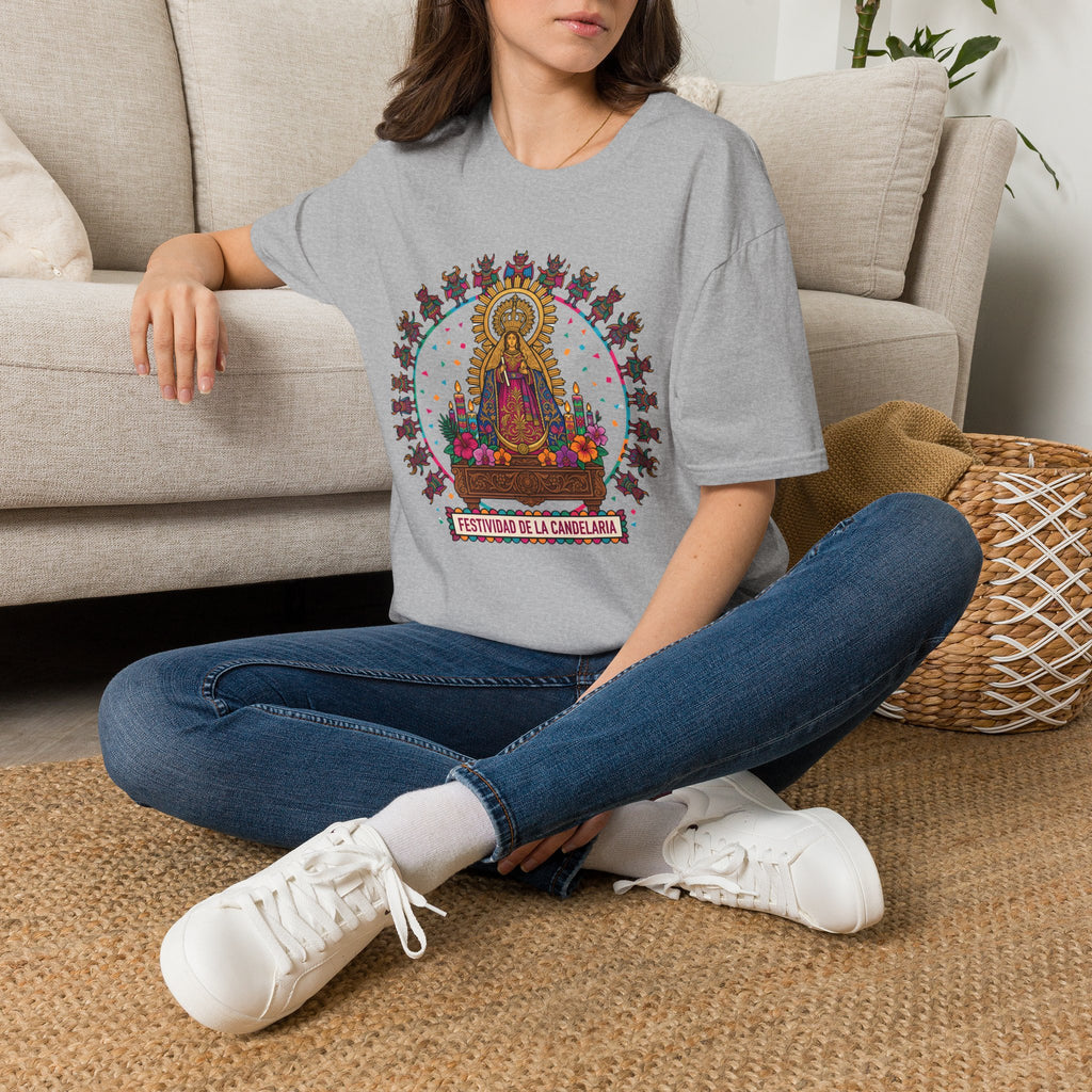 Virgen de la Candelaria T-Shirt — Devotional Portrait - MATER AETERNA