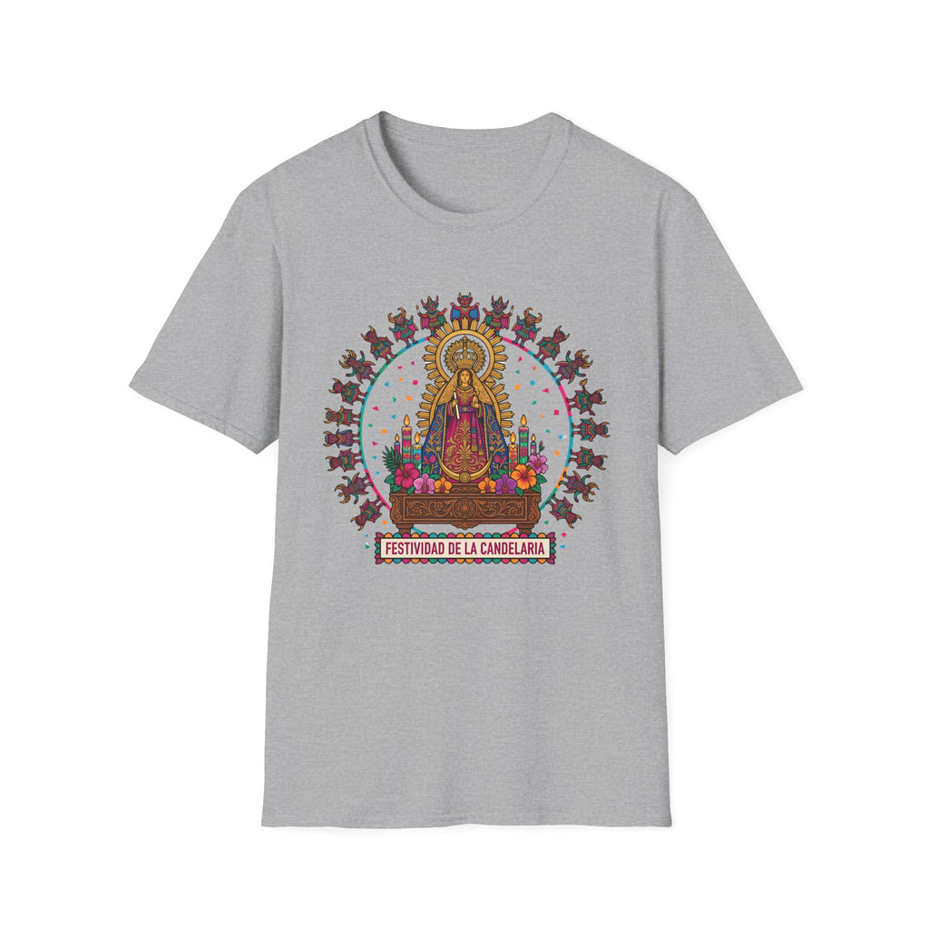 Virgen de la Candelaria T-Shirt — Devotional Portrait - MATER AETERNA