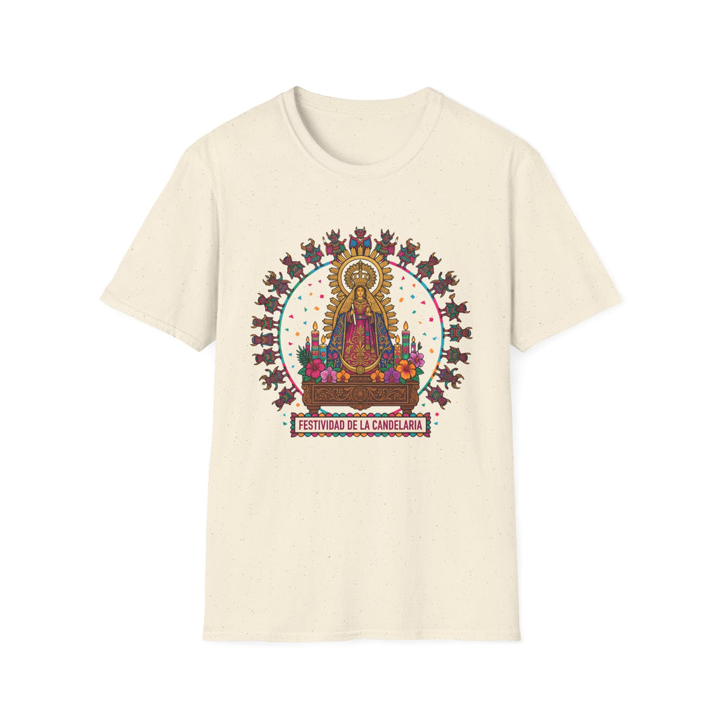 Virgen de la Candelaria T-Shirt — Devotional Portrait - MATER AETERNA
