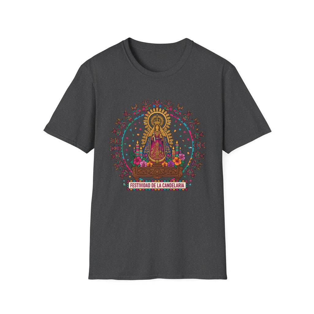 Virgen de la Candelaria T-Shirt — Devotional Portrait - MATER AETERNA