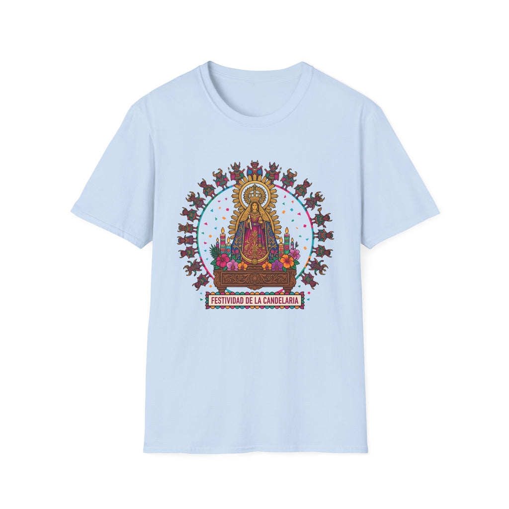 Virgen de la Candelaria T-Shirt — Devotional Portrait - MATER AETERNA
