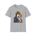 Virgin Mary & Child T-Shirt — Orthodox Icon - MATER AETERNA