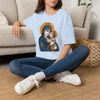 Virgin Mary & Child T-Shirt — Orthodox Icon - MATER AETERNA
