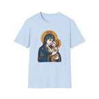 Virgin Mary & Child T-Shirt — Orthodox Icon - MATER AETERNA