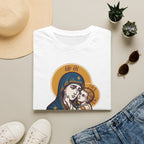 Virgin Mary & Child T-Shirt — Orthodox Icon - MATER AETERNA